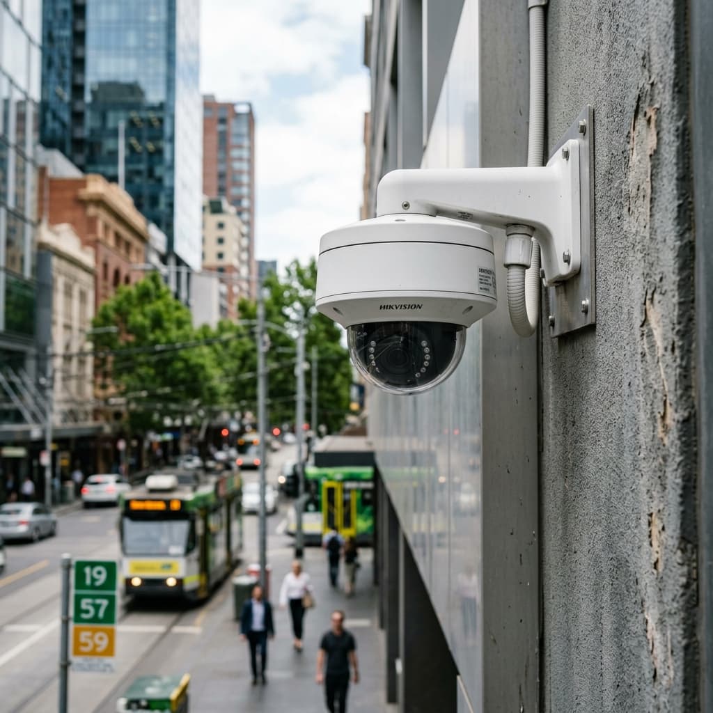 Nexasec CCTV surveillance equipment installed at Melbourne property